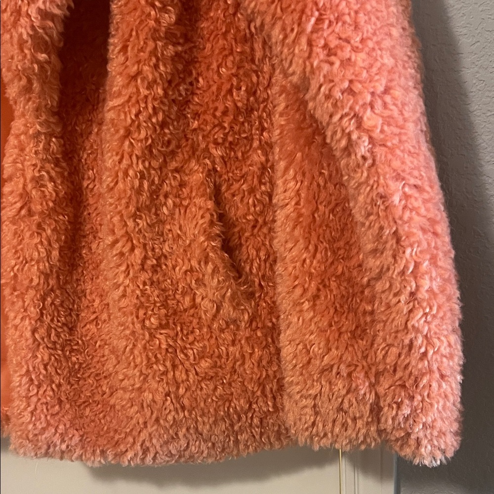 MINKPINK Faux Fur Jacket: Pink Size Small - Picture 5 of 5